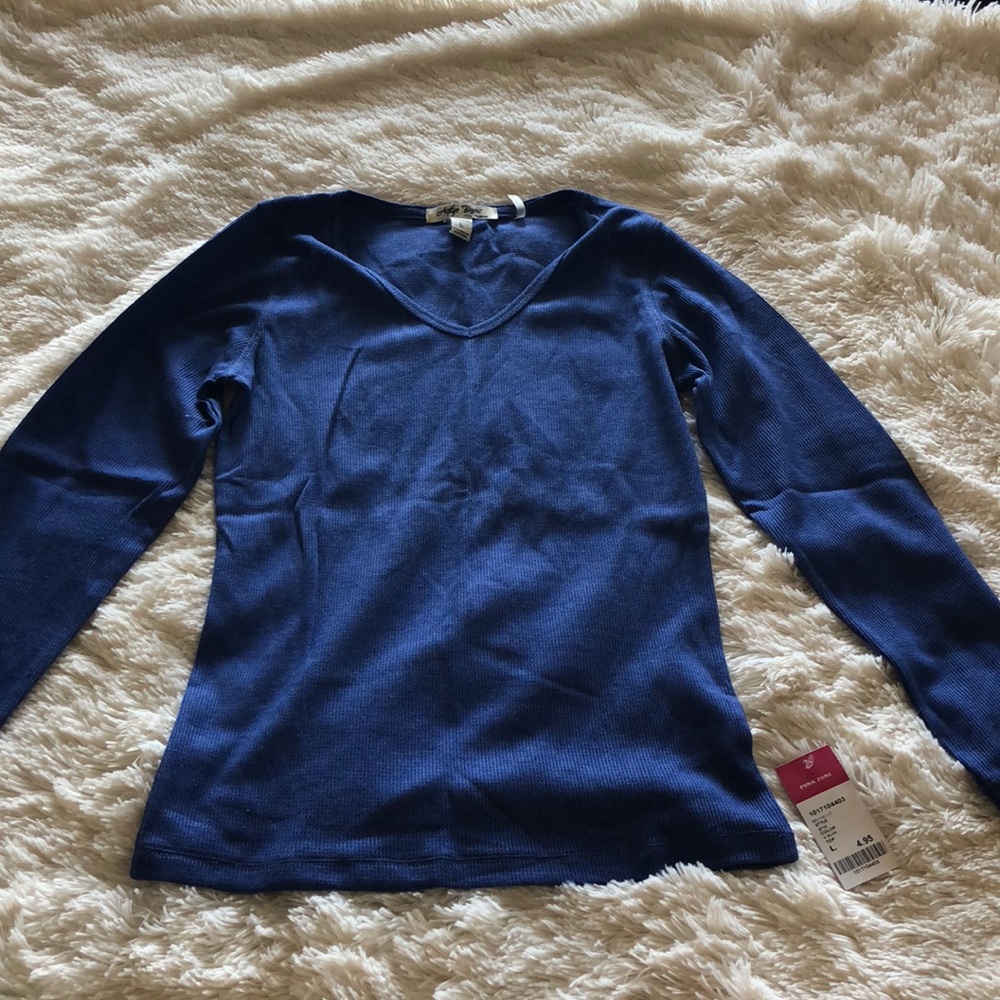 Blue thermal, never worn